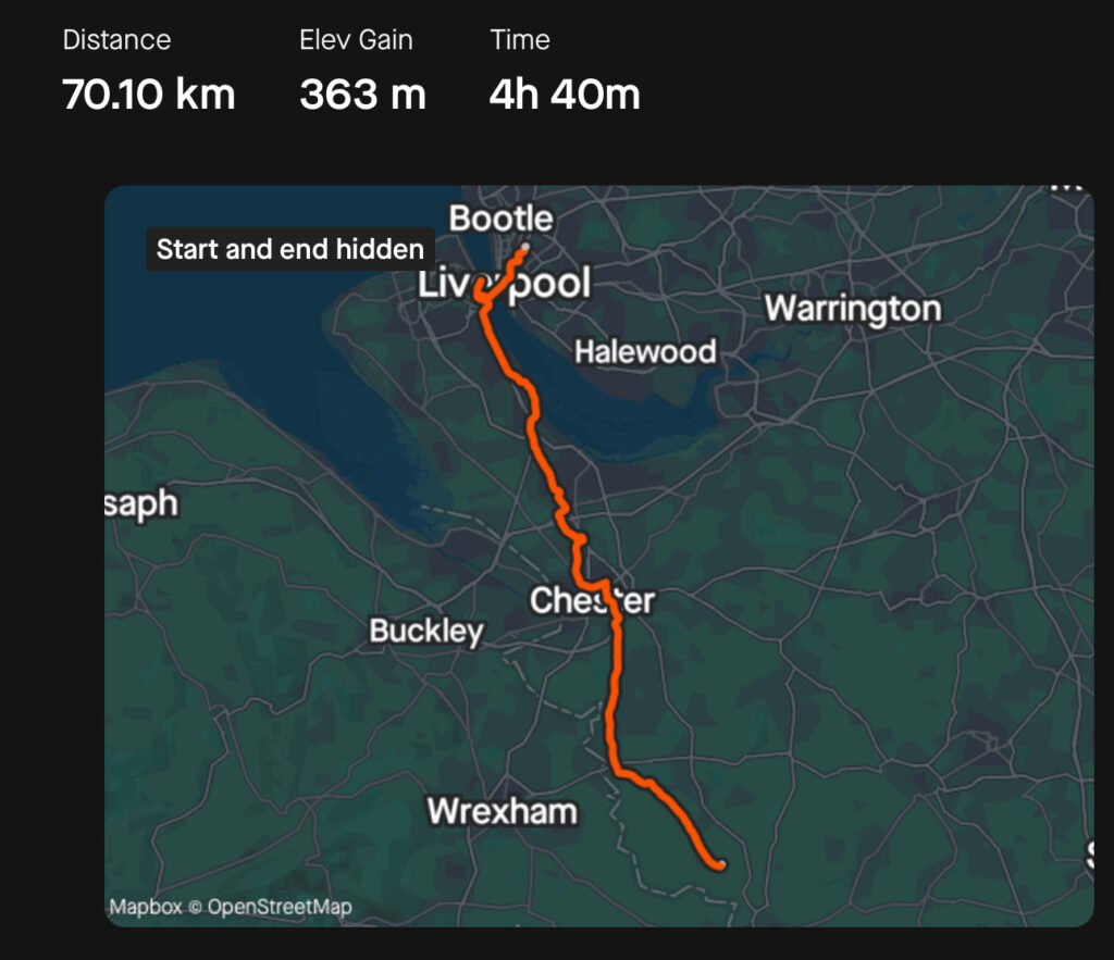 Day 31: No Man's Heath -> Liverpool