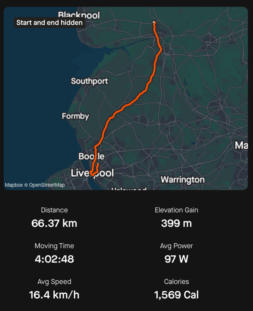 Day 32: Liverpool -> Preston