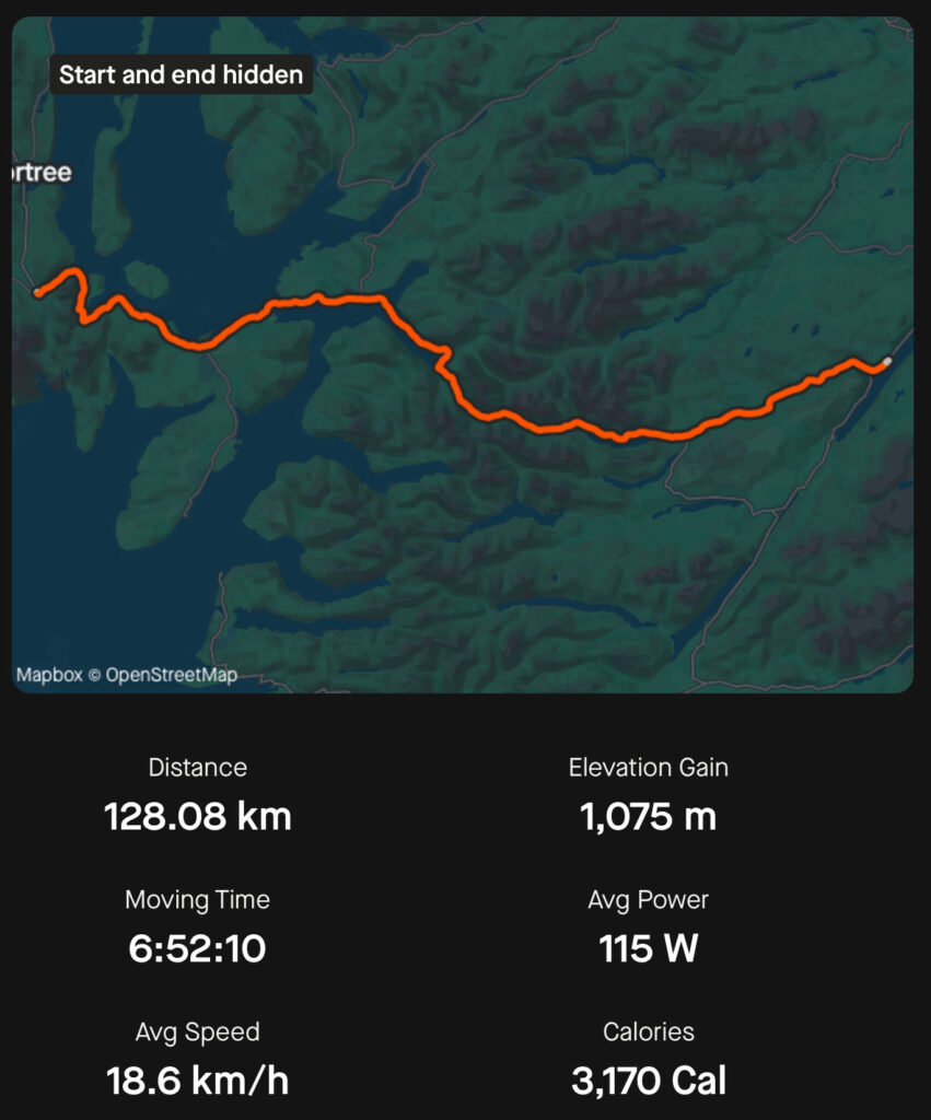 Day 42: Skye (Sligachan) -> Loch Ness